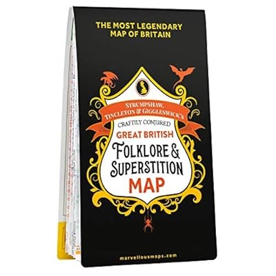 Great British Folklore & Superstition Map | Folklore Map & Guide | Marvellous Ma
