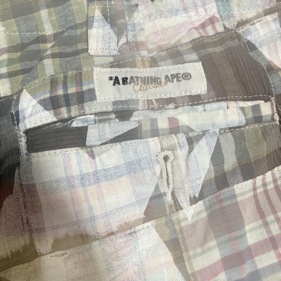 Bape Shorts Star Patchwork Multi Color Excellent … - image 5