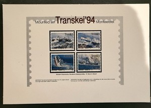 Transkei Stamps South Arica Apartheid Era 1994 MNH Modern shipwreck Complete Set