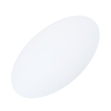 9.5" Diameter Round Diffuser for Lampshades Frosted White Fits 10-12" Openings