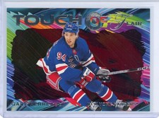 2025-26 U.D. FLAIR HOCKEY TOUCH of FLAIR New York Rangers Gabe Perreault