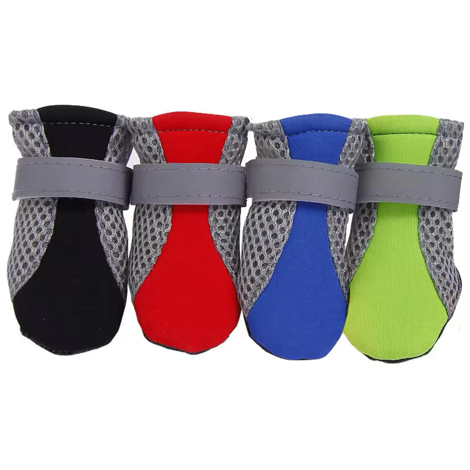 Mascota Perro Zapatos Cachorro Exterior Fondo Suave Impermeable Botas de Lluvia para Perros Pequeños Gato Foto 4 de 4