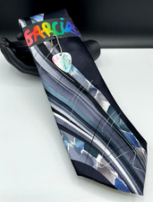 J. GARCIA Men's Silk Tie Guitar Pick Arches NEW MSRP: 40.00