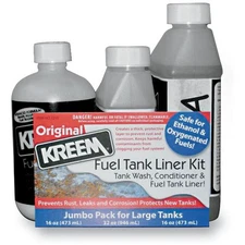 Kreem Jumbo Combo Fuel Tank Liner and Tank Prep Combo for 5 Gal. Tanks - 1215