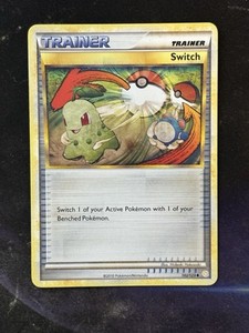 Pokémon TCG Switch Heartgold Soulsilver 102/123 Regular Common LP