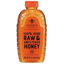 Raw Unfiltered Honey 32oz Squeeze Bottle Pure Natural Sweetener