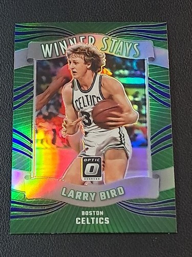 2023-24 Panini Donruss Optic - Larry Bird #3 - Winner Stays - Silver Prizm