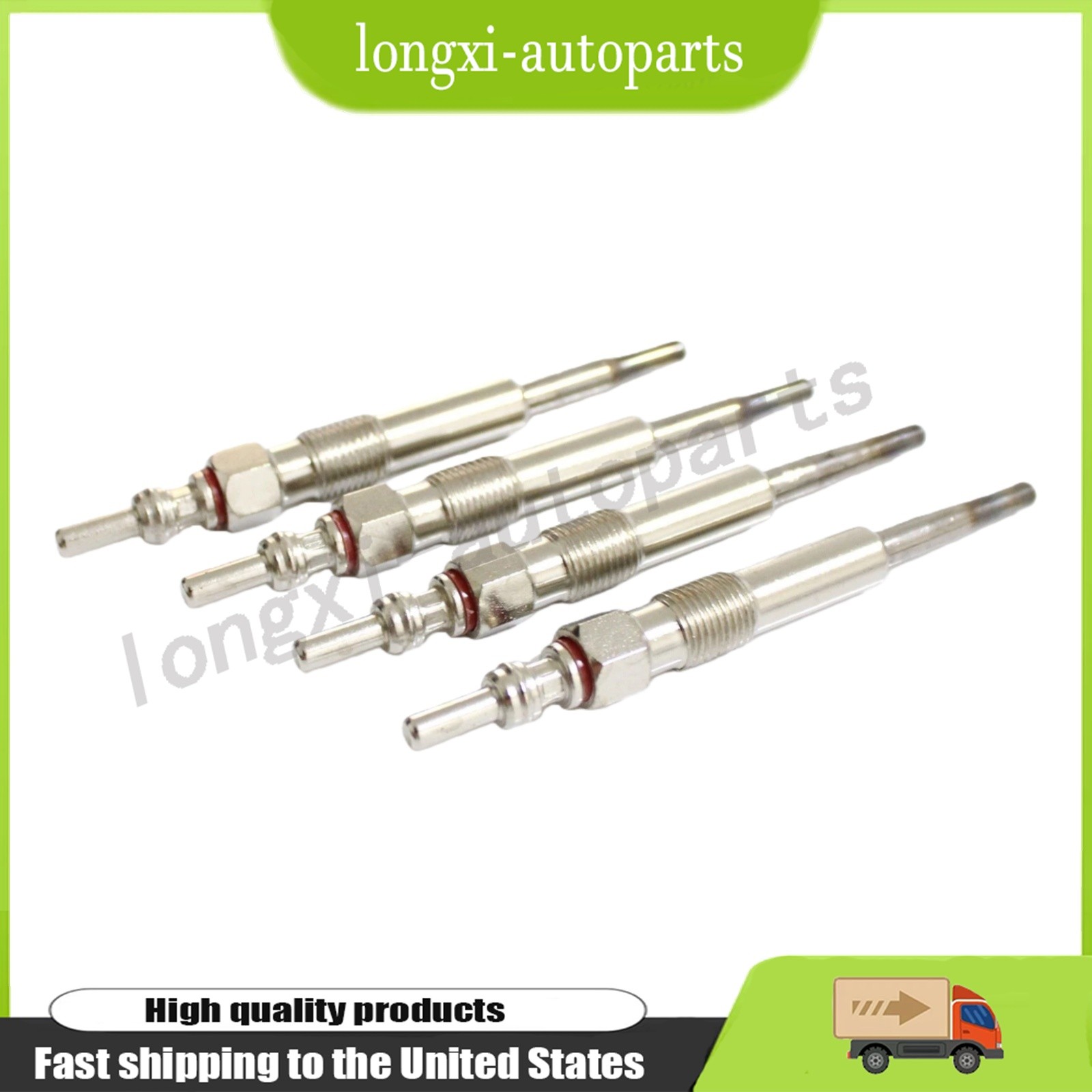 4X Heater Glow Plugs For Bmw 116D 218D 320D 425D 520D 630D 7V 12230035934