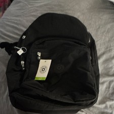 Kipling Black Backpack Zip Adjustable Strap I...