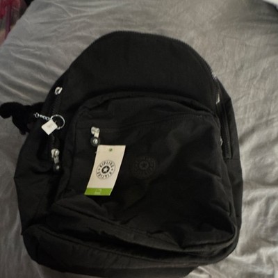 Kipling Black Nylon Medium Backpack Rucksack w/ Monkey Keychain - EUC Amazon.com | Kipling Women main image 3