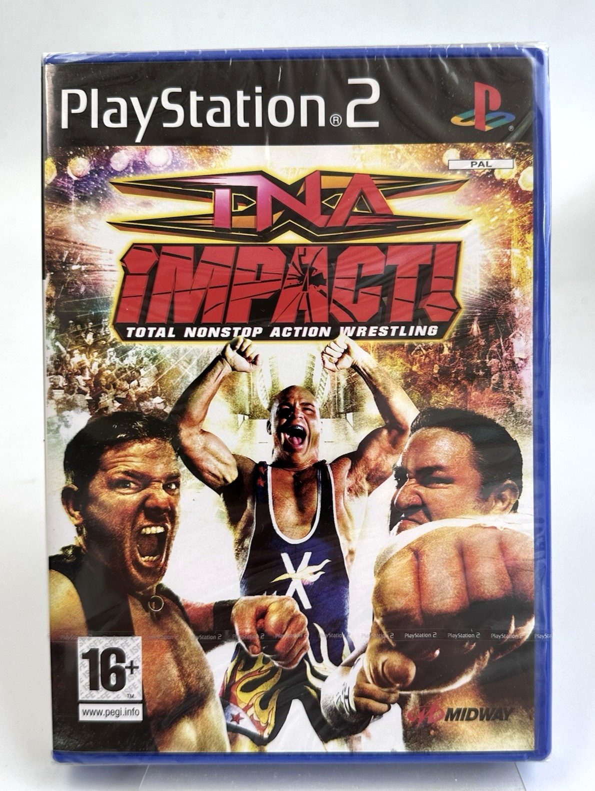 PS2 TNA Impact! Total Nonstop Action Wrestling, New And Factory Sealed