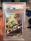 PSA 9 Bulbasaur 143/142 Sv07: Stellar Crown Holo alt art chase in stellar crown!
