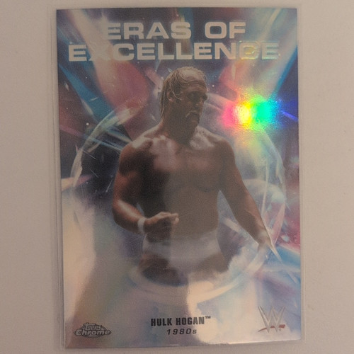 Topps 2026 Topps Chrome WWE Hulk Hogan Eras of Excellence #ERA-2 Refractor