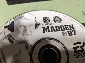 Madden 97 Sega Saturn Disk and Case