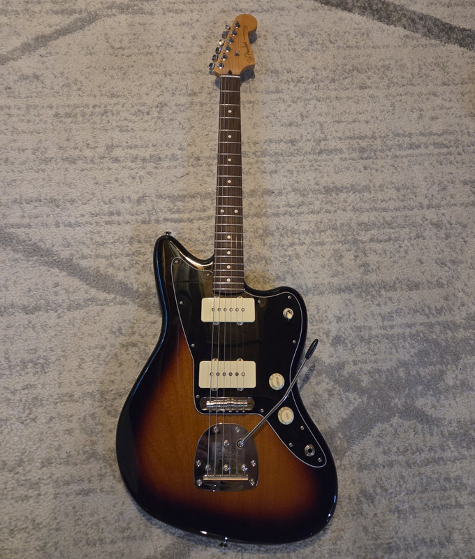 Fender Player II Jazzmaster Electric Guitar Sunburst 6-String Alder, RH