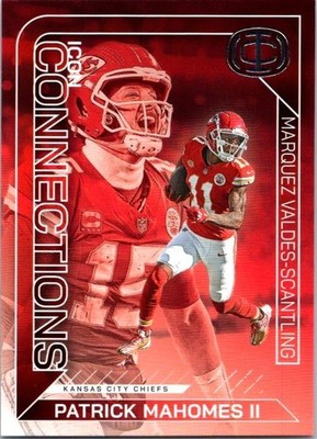 2025 Icon Collection Patrick Mahomes Connections Marquez Valdez-Scantling