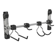 Keter Galvanised Steel Shed Tool Hanger Rail 740mm Wall Storage Garage UK Pr Set