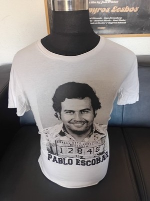 Dsquared2 -esques Runway Shirt  Pablo Escobar PLATA O PLOMO  by LATIN STR. BRAND