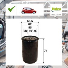 Valeo Ölfilter CITROËN C1 (PM_, PN_) 1.0