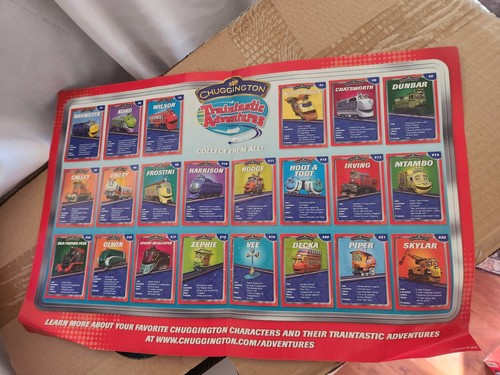New in Box Chuggington Kids Die cast Storm Maker Wilsons Wild Ride Train Playset - Picture 15 of 16