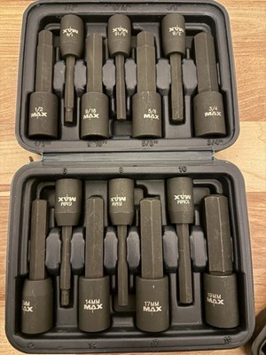 Brand New 14pc Impact Driver Set,  1/2  Drive - Fast shipping