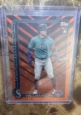 2025 Topps Update Series - Ben Williamson #US130 Holiday Orange & Black Foil...