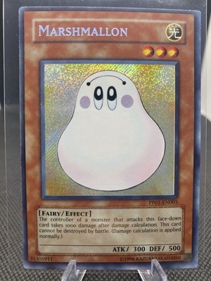 konami yugioh marshmallon premium pack 1 PP01-EN003 holo effect ATK 300 DEF 500