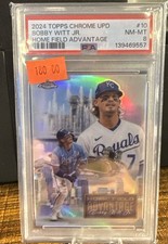 2024 Topps Chrome Update Series - Home Field Advantage Bobby Witt Jr. #HFAC-10