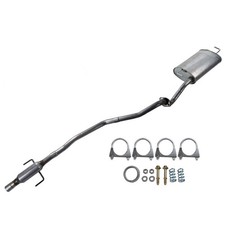 Stainless Steel Resonator Muffler Exhaust Kit Fits 09-2013 Toyota Corolla 1.8l
