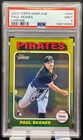 2024 Heritage High Number #594 Paul Skenes Chrome #/699 PSA 9 MINT RC Rookie