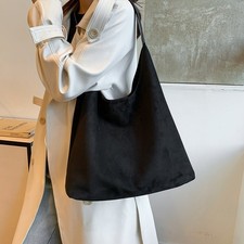 Soft Microfiber Hobo Bag for Women Multi Pocket Tote Work Commute Ready