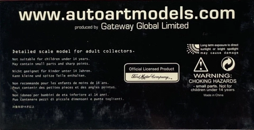 Ford Focus RS WRC 2002 Monte Carlo Rally #5 McRae & Grist Auto Art 60212 em escala 1/43 - Imagem 3 de 4