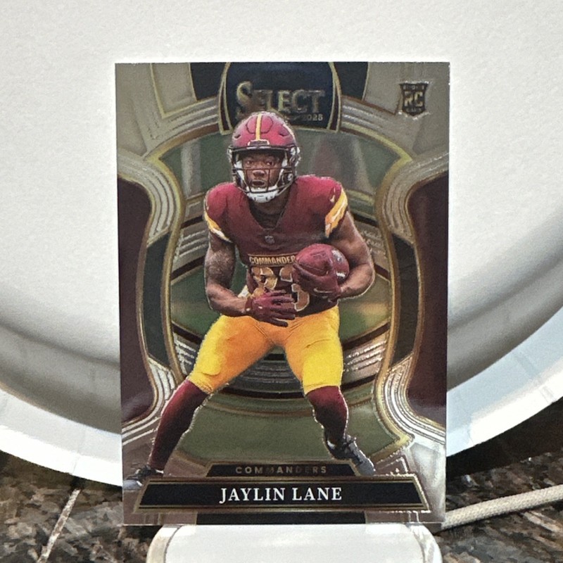 Jaylin Lane 2025 Rookie Panini Select Concourse Rookie #89 Washington Commanders