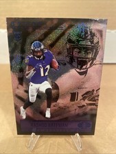 2021 Panini Illusions - Rashod Bateman #68 Trophy Collection Galaxy (RC)
