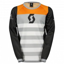 MAGLIA SCOTT EVO RACE JUNIOR BLACK ORANGE CROSS MX ENDURO BAMBINO