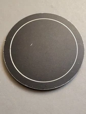 58mm Metal Front Lens Cap - Black- Made In Japan