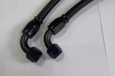 New Custom 6an Braided Ptfe Fuel Oil Cooler Hose Line Assembled New Custom 6an Braided Ptfe Fuel Oil Cooler Hose Line Assembled
