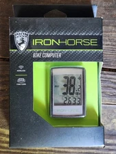 Iron Horse Bike Computer 22 Functions Wireless GPS Speedometer Odometer BrandNEW