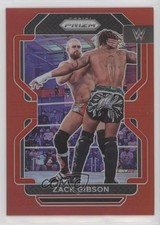 2022 Panini Prizm WWE Red Prizm 272/299 Zack Gibson #167 5d9