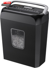 Paper Shredder Cross Cut Commerical Office DVD CD Credit Card Heavy Duty Destroy