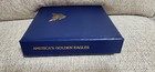 BOOK OF AMERICAN GOLDEN EAGLES 18 STAMP'S in 22k GOLD, EARLY AMERICAN COINS COM. — photo 3