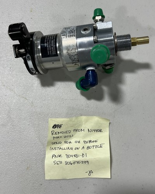 #ad 804881 01 Avox Systems Pressure Regulator Assembly 60 80 PSI Cessna Citation $275.00