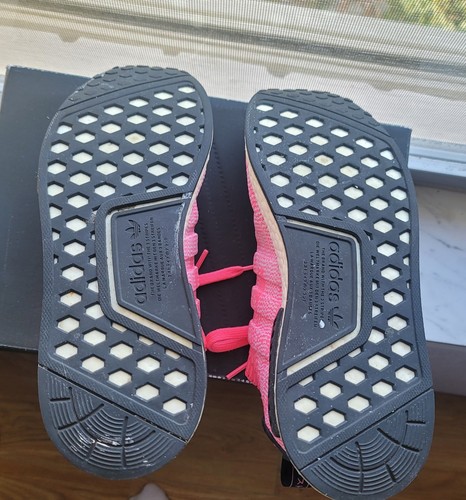 Size 10 - adidas NMD_R1 Primeknit Solar Pink W - Picture 7 of 9