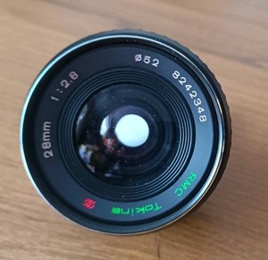 Tokina RMC 28mm F2.8 Prime Lens
