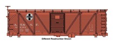 Walthers HO Scale 40' ARA Single Sheathed Boxcar Santa Fe 124325 910-40702