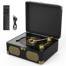 RetroAudio CD Player with Speakers Retro Portable CD Players for Home Music..CD