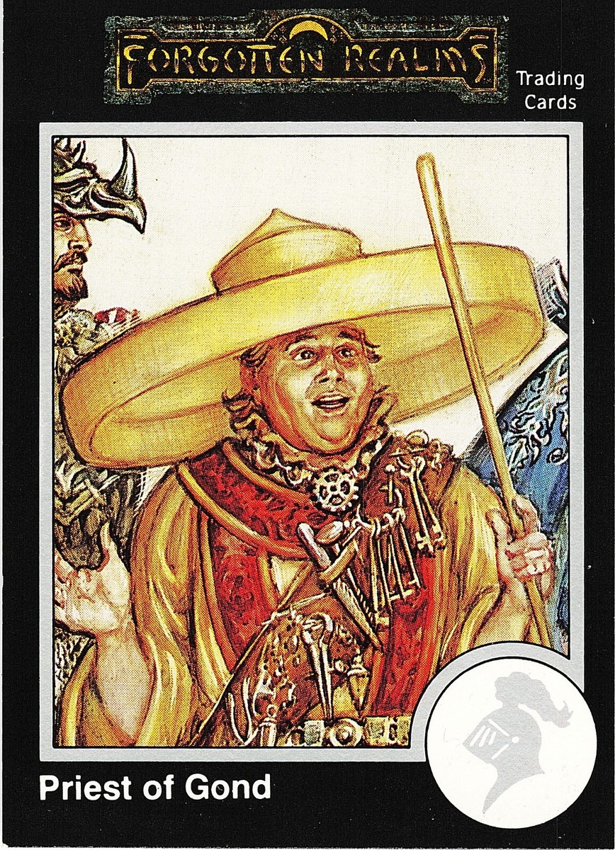 1991 TSR Dungeons & Dragons Forgotten Realms Priest of Gond #649