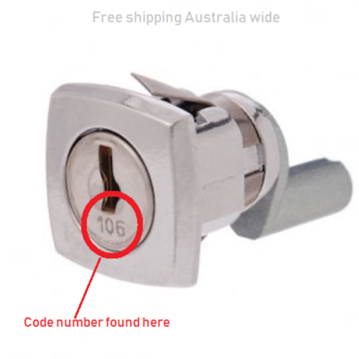 Key Cut To Code Number Suits Statewide + Others - Filing Cabinet Lock  FREE POST - Foto 2