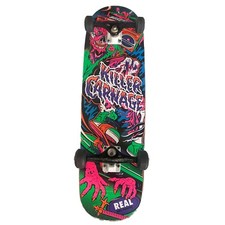 Dennis Busenitz Real Skateboard Deck Rare Real Carnage Graphic