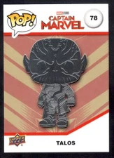 2023 UD Funko Pop Marvel Platinum Talos A #78